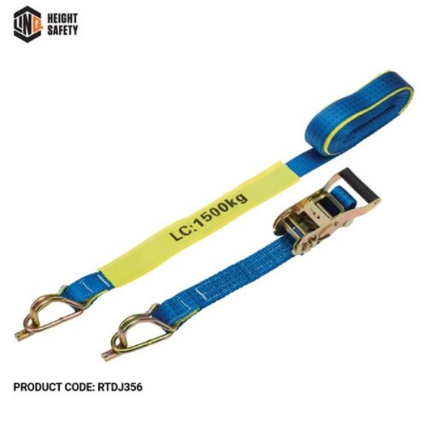 Picture of LINQ RATCHET TIE DOWN 35MMX5M 1.5T CAPTIVE J-HOOK